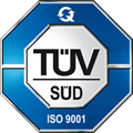ISO 9001:2008 certified by TÜV SÜD